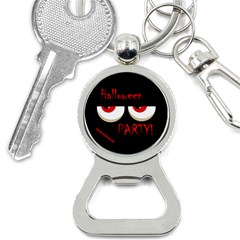 Halloween Party - Red Eyes Monster Bottle Opener Key Chains by Valentinaart