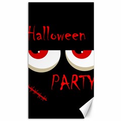 Halloween Party - Red Eyes Monster Canvas 40  X 72   by Valentinaart