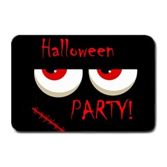 Halloween Party - Red Eyes Monster Plate Mats by Valentinaart