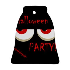 Halloween Party - Red Eyes Monster Bell Ornament (2 Sides) by Valentinaart