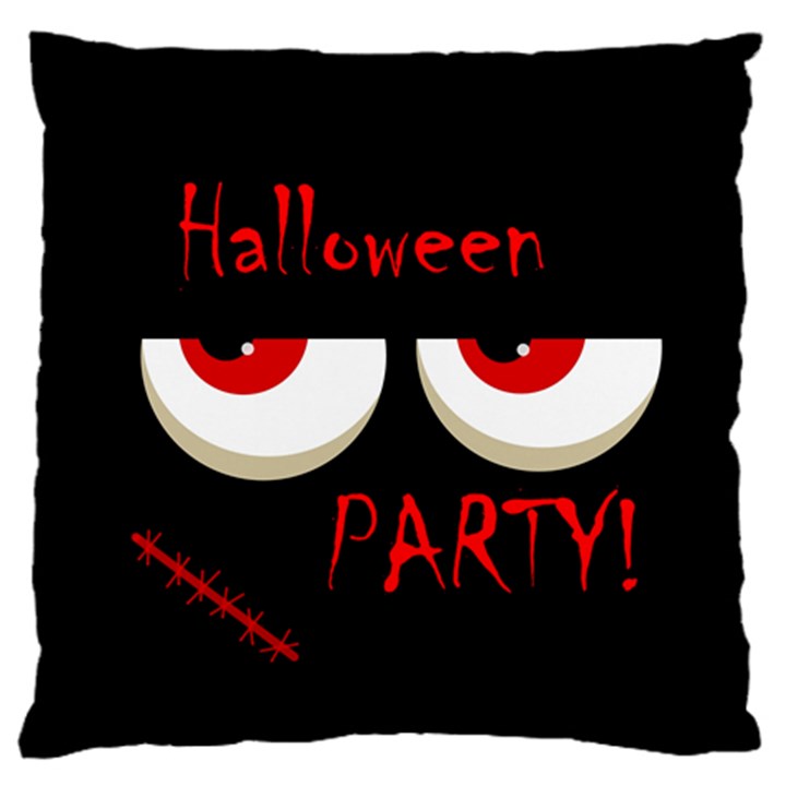 Halloween party - red eyes monster Standard Flano Cushion Case (One Side)