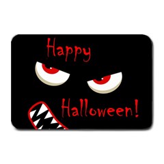 Happy Halloween - Red Eyes Monster Plate Mats by Valentinaart