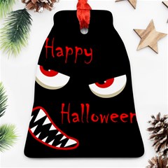 Happy Halloween - Red Eyes Monster Bell Ornament (2 Sides) by Valentinaart