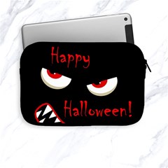 Happy Halloween - Red Eyes Monster Apple Ipad Mini Zipper Cases by Valentinaart