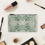 GREEN REPTILE SCALES Cosmetic Bag (Small)  Front