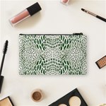 GREEN REPTILE SCALES Cosmetic Bag (Small)  Back