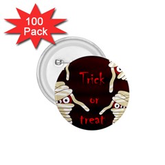 Halloween Mummy 1 75  Buttons (100 Pack)  by Valentinaart