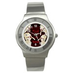 Halloween mummy Stainless Steel Watch Front