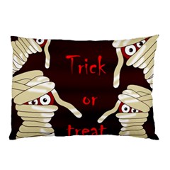 Halloween Mummy Pillow Case by Valentinaart