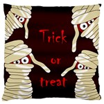 Halloween mummy Large Cushion Case (One Side) Front