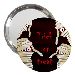 Halloween Mummy 3  Handbag Mirrors