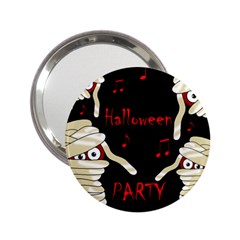 Halloween Mummy Party 2 25  Handbag Mirrors by Valentinaart