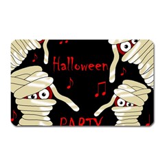 Halloween Mummy Party Magnet (rectangular) by Valentinaart