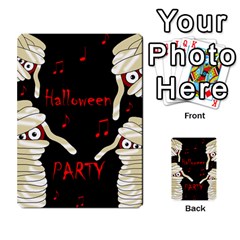 Halloween Mummy Party Multi-purpose Cards (rectangle)  by Valentinaart