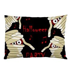 Halloween Mummy Party Pillow Case by Valentinaart