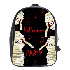 Halloween Mummy Party School Bags(large)  by Valentinaart