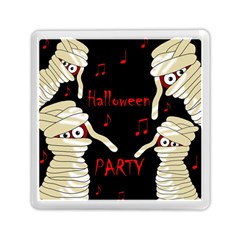 Halloween Mummy Party Memory Card Reader (square)  by Valentinaart