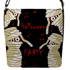 Halloween Mummy Party Flap Messenger Bag (s) by Valentinaart