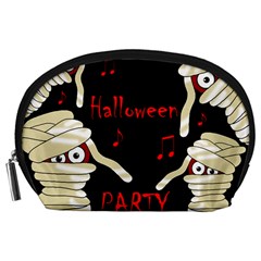 Halloween Mummy Party Accessory Pouches (large)  by Valentinaart