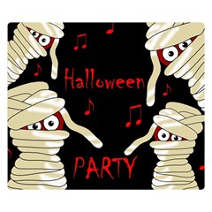 Halloween Mummy Party Double Sided Flano Blanket (small)  by Valentinaart