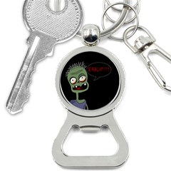 Halloween Zombie Bottle Opener Key Chains by Valentinaart