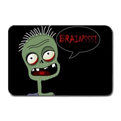 Halloween Zombie Plate Mats by Valentinaart