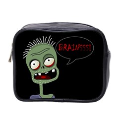 Halloween Zombie Mini Toiletries Bag 2-side by Valentinaart