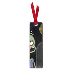 Halloween Zombie On The Cemetery Small Book Marks by Valentinaart