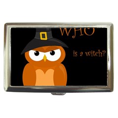 Halloween witch - orange owl Cigarette Money Cases