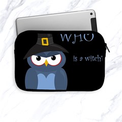 Halloween Witch - Blue Owl Apple Ipad Mini Zipper Cases by Valentinaart