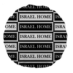 Israel Home Large 18  Premium Round Cushions