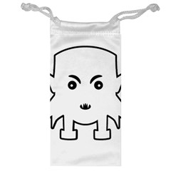 Petit Vampire Cartoon Illustration Jewelry Bags by dflcprints