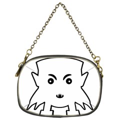 Petit Vampire Cartoon Illustration Chain Purses (one Side)  by dflcprints