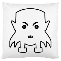 Petit Vampire Cartoon Illustration Large Cushion Case (two Sides) by dflcprints