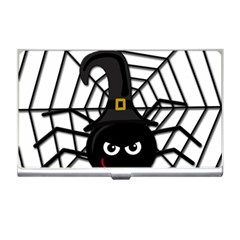 Halloween Cute Spider Business Card Holders by Valentinaart