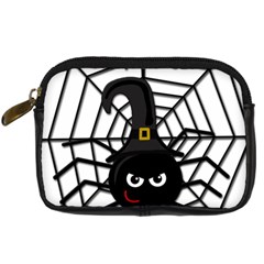 Halloween Cute Spider Digital Camera Cases by Valentinaart