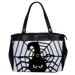 Halloween Cute Spider Office Handbags by Valentinaart