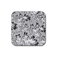 Amazing Fractal 31 A Rubber Coaster (square)  by Fractalworld