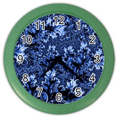 Amazing Fractal 31 D Color Wall Clocks by Fractalworld