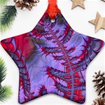 Freaky Friday Red  Lilac Star Ornament (Two Sides)  Front