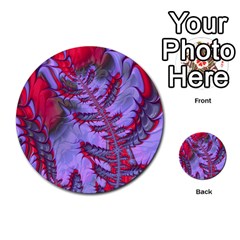 Freaky Friday Red  Lilac Multi-purpose Cards (round) 