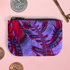 Freaky Friday Red  Lilac Mini Coin Purses by Fractalworld