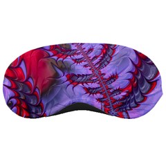 Freaky Friday Red  Lilac Sleeping Masks by Fractalworld