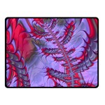 Freaky Friday Red  Lilac Fleece Blanket (Small) 50 x40  Blanket Front