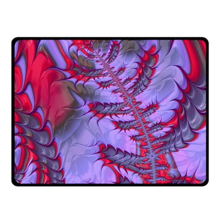 Freaky Friday Red  Lilac Fleece Blanket (Small)