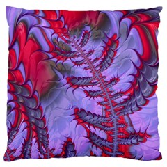 Freaky Friday Red  Lilac Large Cushion Case (two Sides)