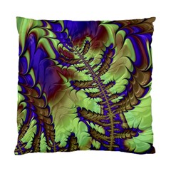 Freaky Friday, Blue Green Standard Cushion Case (one Side) by Fractalworld