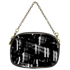 Black And White Neon City Chain Purses (two Sides)  by Valentinaart