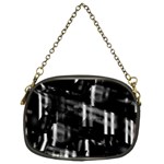 Black and white neon city Chain Purses (Two Sides)  Front