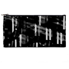 Black And White Neon City Pencil Cases by Valentinaart